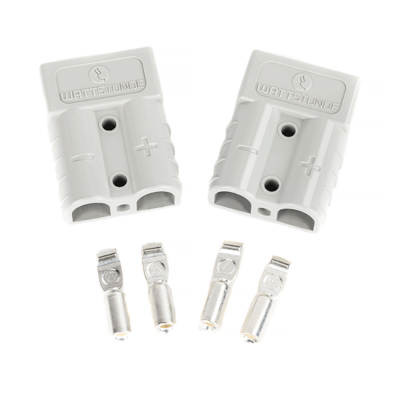 2 x Anderson Stecker / Verbinder 50A und 4 x Crimpkontakte – Marine Infinite Shop (1/2)