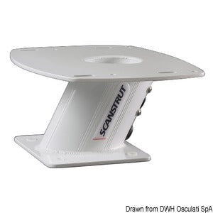 Power Tower aus Aluminium SCANSTRUT 150 mm – Marine Infinite Shop