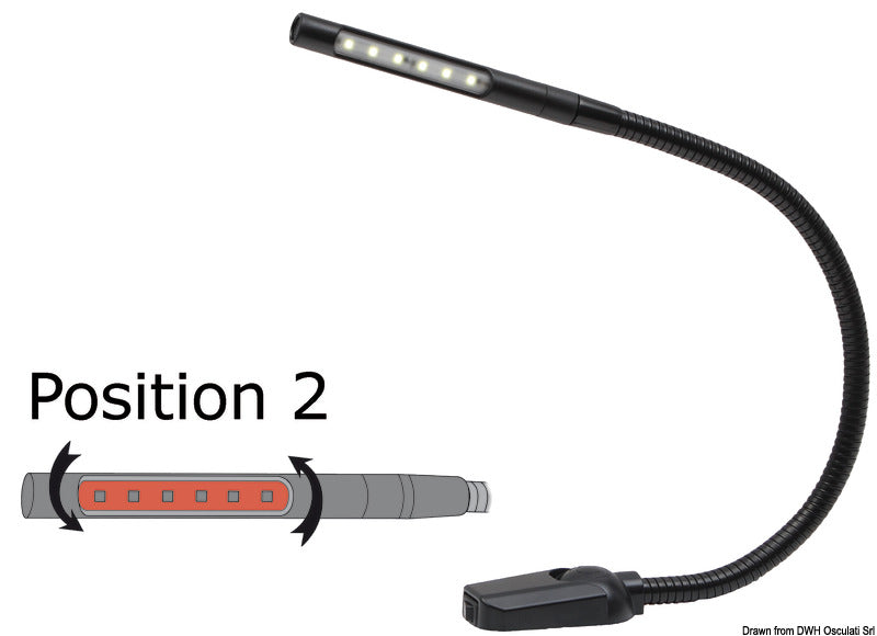 ML LABCRAFT schwenkbare LED-Kartenleuchte – Marine Infinite Shop