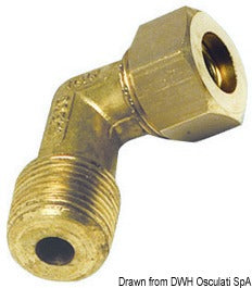 Druckanschluss Kupferleitung gerade I 8 mm x 1/4"