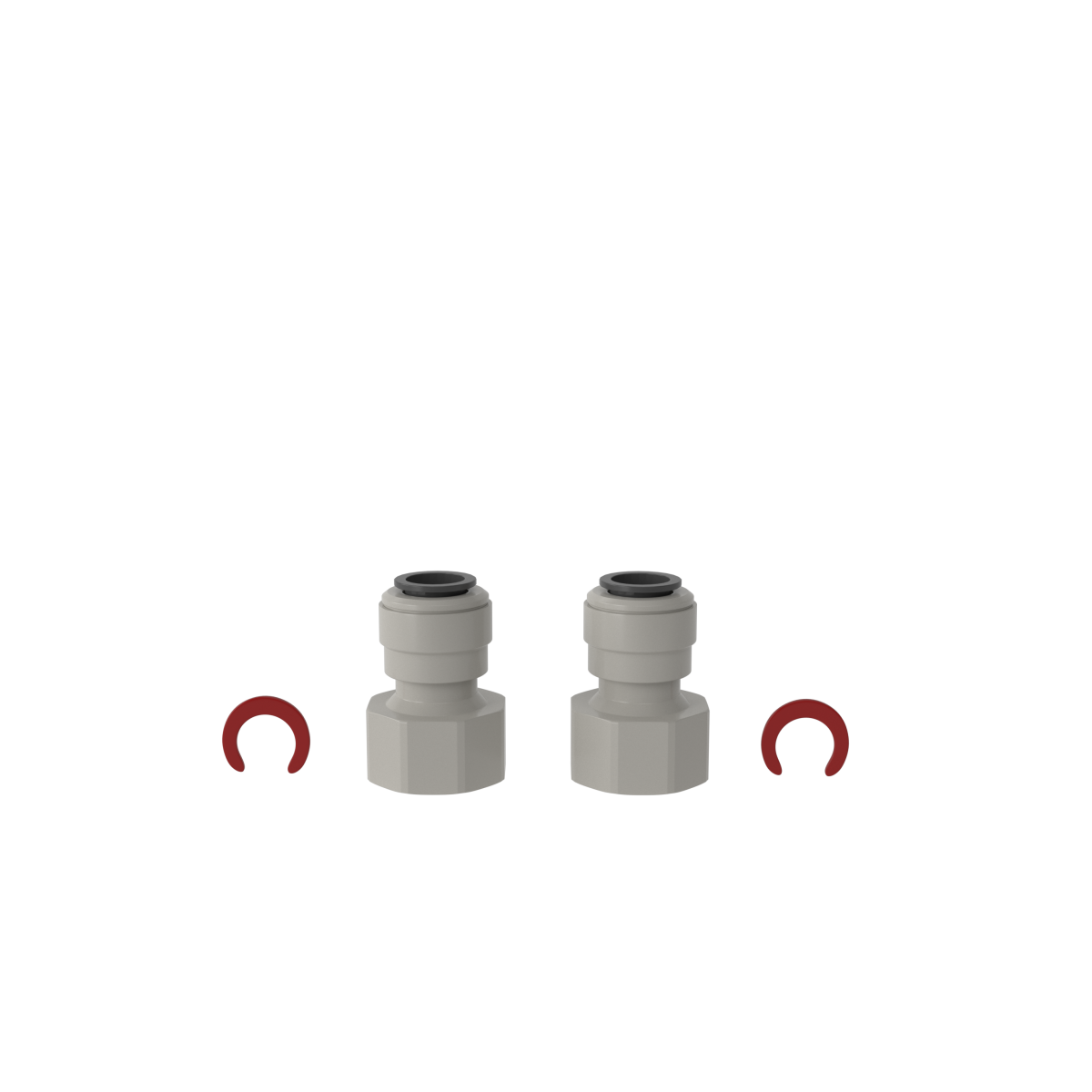 Anschlussadapter 12mm Stecksysteme für Druckmembranpumpe 12VDC (2 Stk) – Marine Infinite Shop