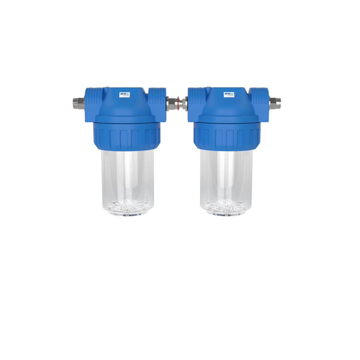 Doppel-Wasserfilter-Gehäuse (Größe S); Anschluss: Steckverbinder 12mm – Marine Infinite Shop