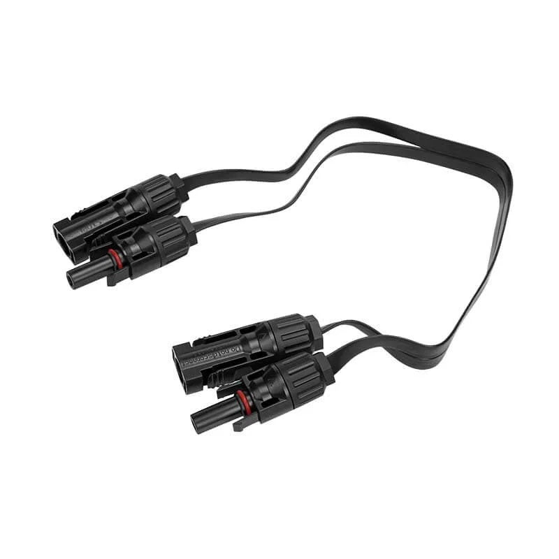 EcoFlow PowerStream superflaches MC4-Kabel 0,5 m – Marine Infinite Shop