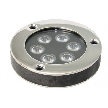 LED-Unterwasserlicht Merlin GFK/A4 12/24V 14W blau – Marine Infinite Shop