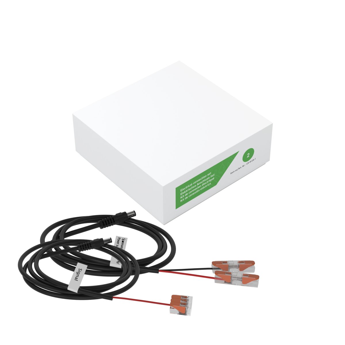 Ersatz-Elektronisches-Anschluss-Set für UV-8 safe/steel – Marine Infinite Shop