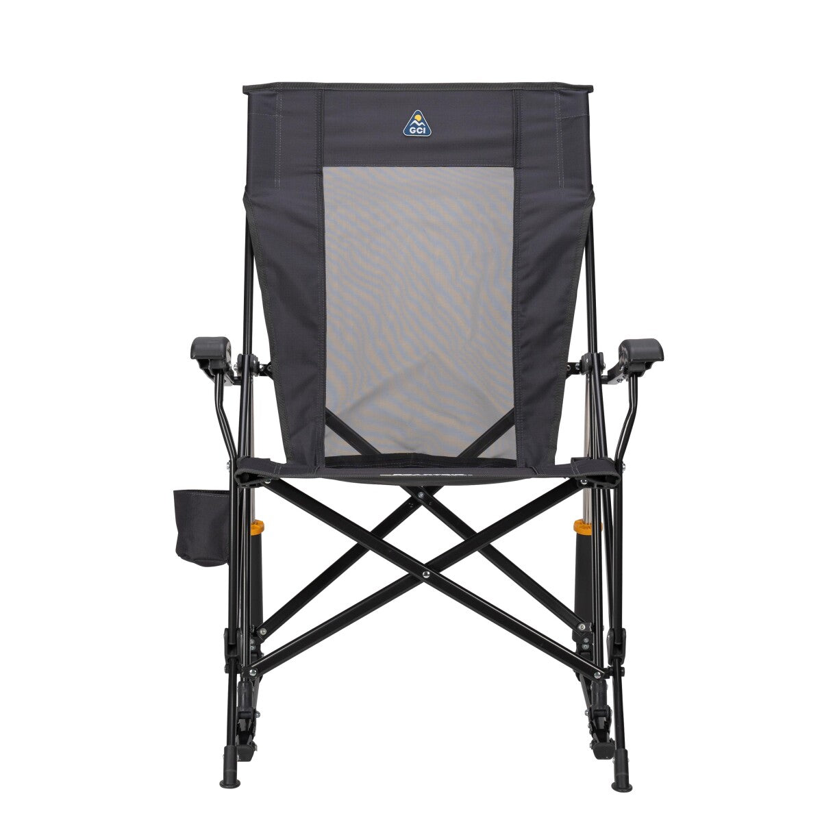 GCI Outdoor RoadTrip Rocker Camping Chair Dark Charcoal