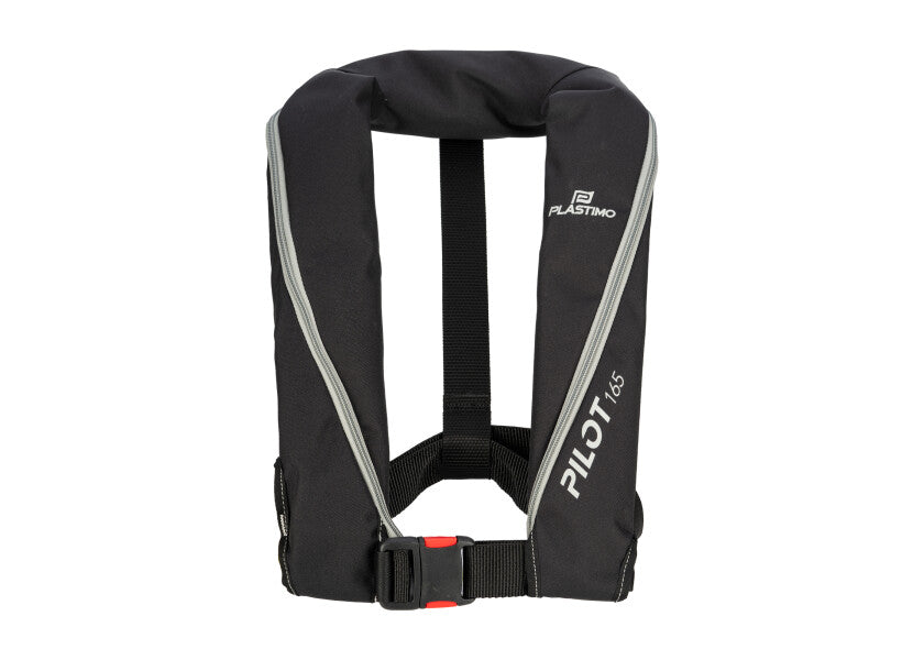 Rettungsweste PILOT 165 schwarz / 165 N / Manuell – Marine Infinite Shop