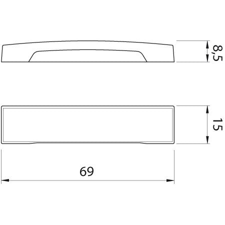 QUICK LED-Stufen-/Bodenleuchte TAB CPA1 Kunststoff/Cr 12/24V rotes Licht – Marine Infinite Shop