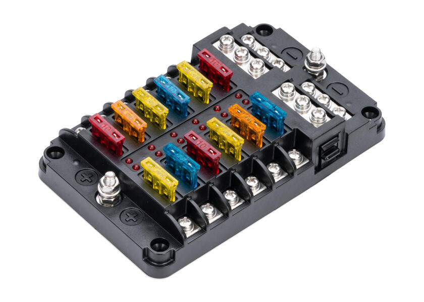 ATO Sicherungsbox mit LED-Indikator / 12-fach – Marine Infinite Shop
