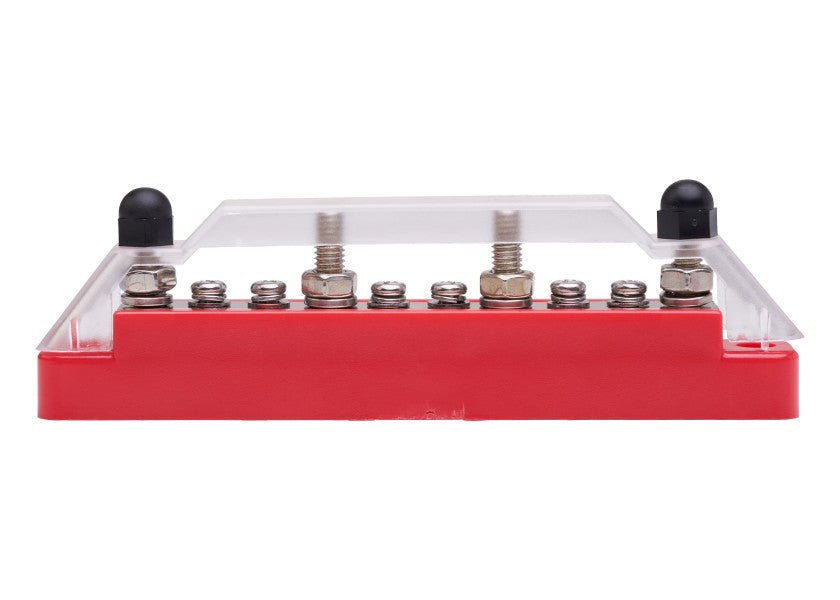 Sammelstützpunkt mit Gehäuse / 4x M6 / 6x M4 / rot – Marine Infinite Shop