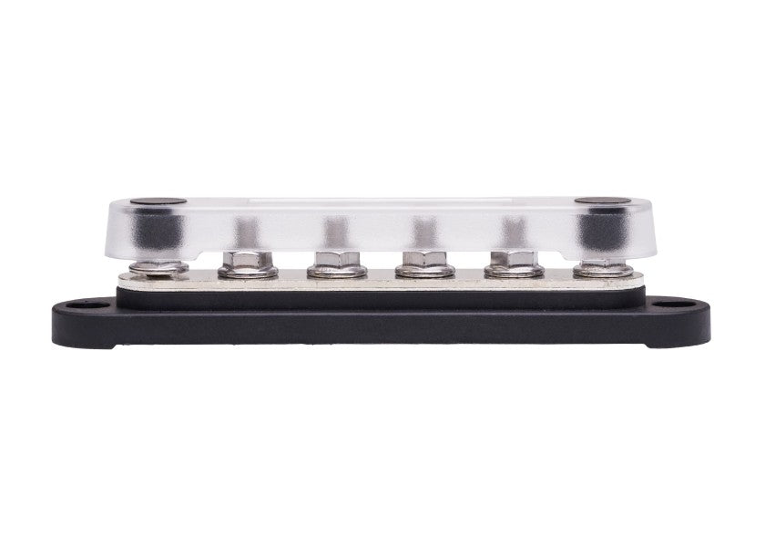 Sammelschiene mit Gehäuse / 6x M6 / schwarz – Marine Infinite Shop