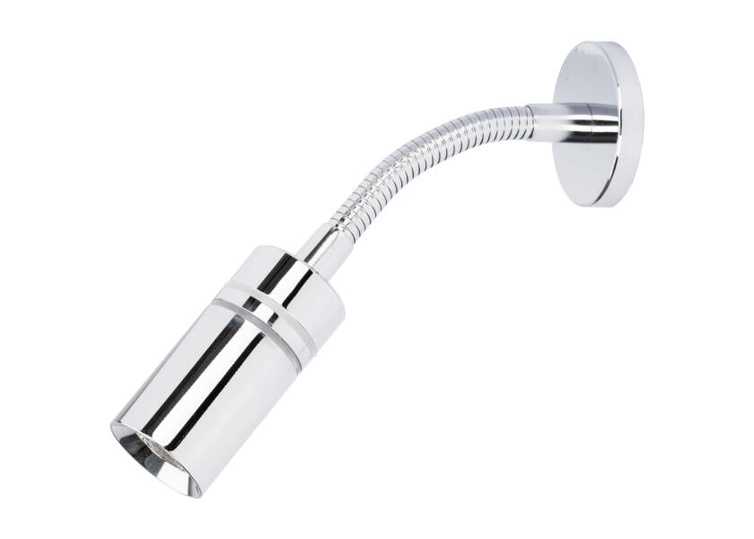 LED-Leseleuchte mit Dimmer / verchromt / warmweiß – Marine Infinite Shop