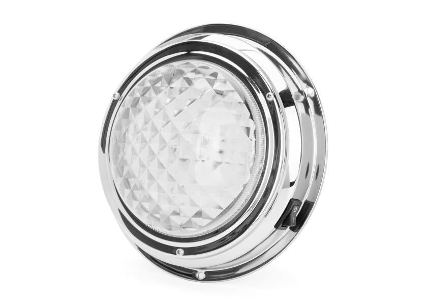 LED-Kajütlampe SUNNY / Edelstahl / warmweiß – Marine Infinite Shop