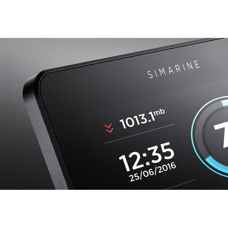 Simarine PICO Batteriemonitor - mit Rahmen silber – Marine Infinite Shop (4/4)