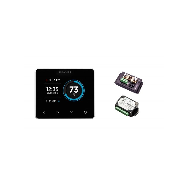 Simarine PICO Standard Set Rev23 - Schwarz ohne Einbaurahmen – Marine Infinite Shop (1/2)