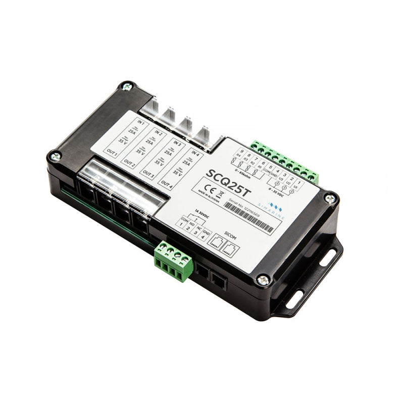 Simarine SCQ25T Quattro Shunt 4x25 A mit Tankmodul – Marine Infinite Shop (1/2)