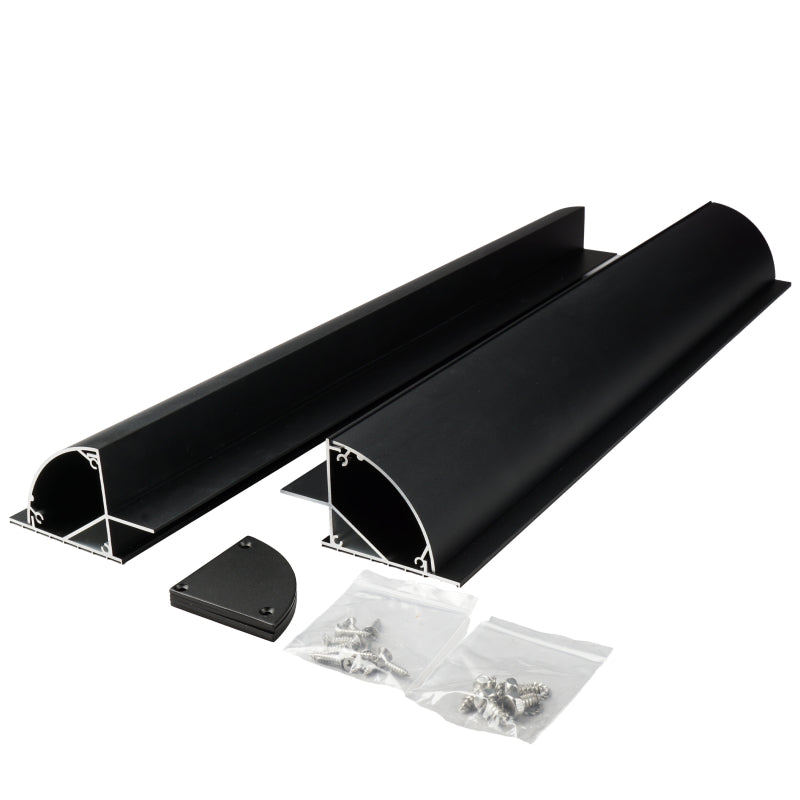 WATTSTUNDE® Solarmodul Halterung HSA+ 55/S ALU schwarz – Marine Infinite Shop (1/7)