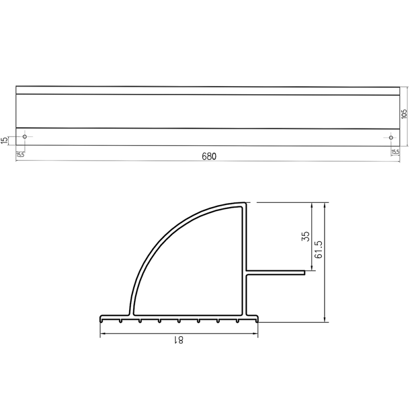 WATTSTUNDE® Solarmodul Halterung HSA68/S ALU schwarz – Marine Infinite Shop (4/5)
