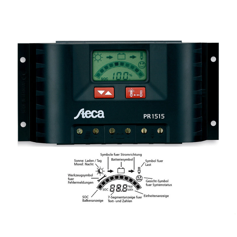 Steca PR 1515 Laderegler – Marine Infinite Shop