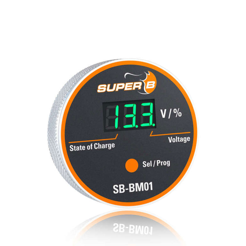 Super B Anzeige BM01 12V + Kabel 10m für Epsilon 12V100/12V150Ah – Marine Infinite Shop (1/2)