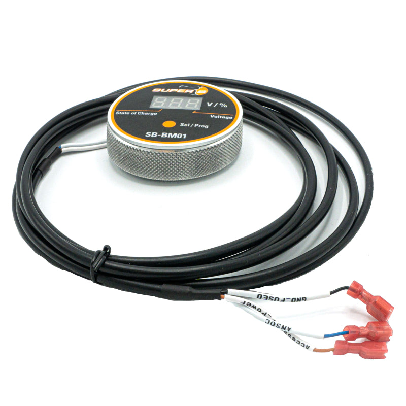 Super B Anzeige BM01 12V + Kabel 10m für Epsilon 12V100/12V150Ah – Marine Infinite Shop (2/2)