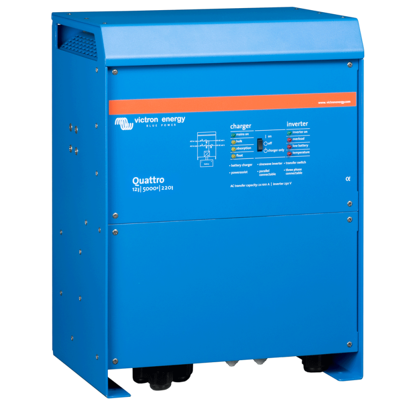 Victron Quattro 12/5000/220 Wechselrichter 4000W und Ladegerät – Marine Infinite Shop (3/3)