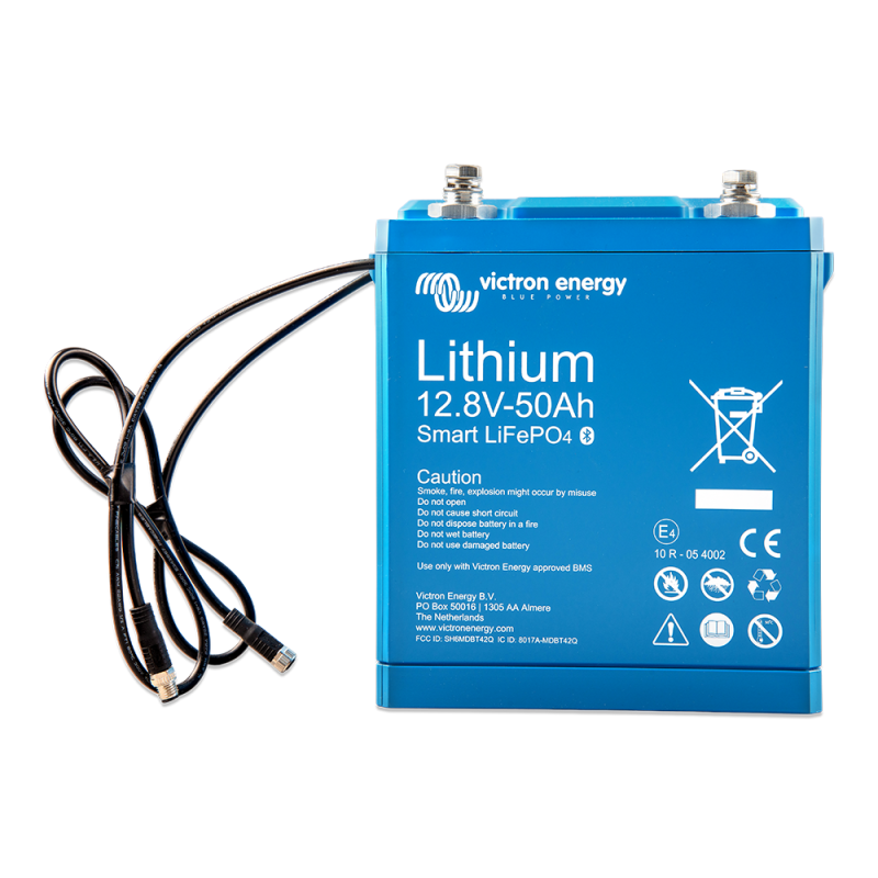Victron Smart Lithium 50 Ah battery LiFePO4 12.8V