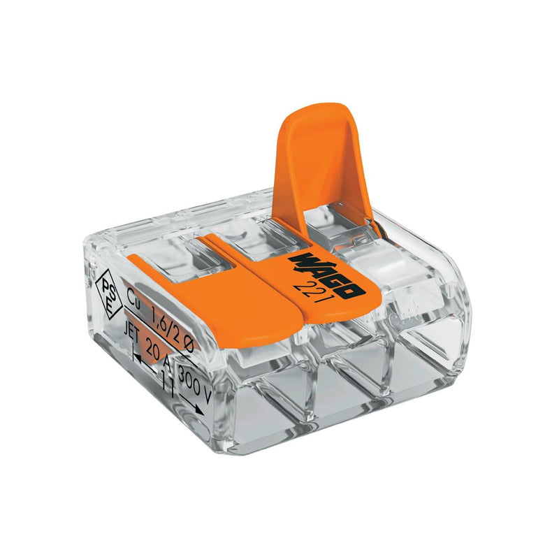 WAGO Verbindungsklemme flexibel bis 6mm² - 221-613 – Marine Infinite Shop