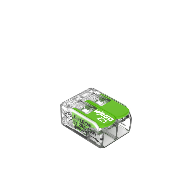 WAGO Verbindungsklemme Green Range flexibel bis 4mm² - 221-422 | 100er Pack – Marine Infinite Shop (2/7)