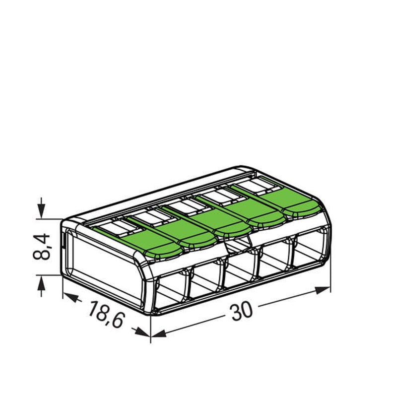 WAGO Verbindungsklemme Green Range flexibel bis 4mm² - 221-425 – Marine Infinite Shop (6/7)