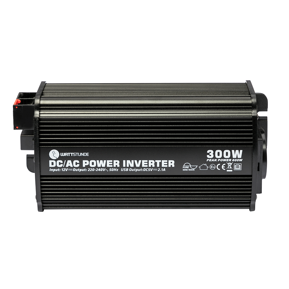 WATTSTUNDE® 300 W / 600 W 12 V Sine Wave Inverter WS12/300SI