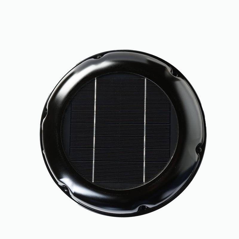 WATTSTUNDE® AERO Solarlüfter mit Akku rund, schwarz – Marine Infinite Shop (1/5)