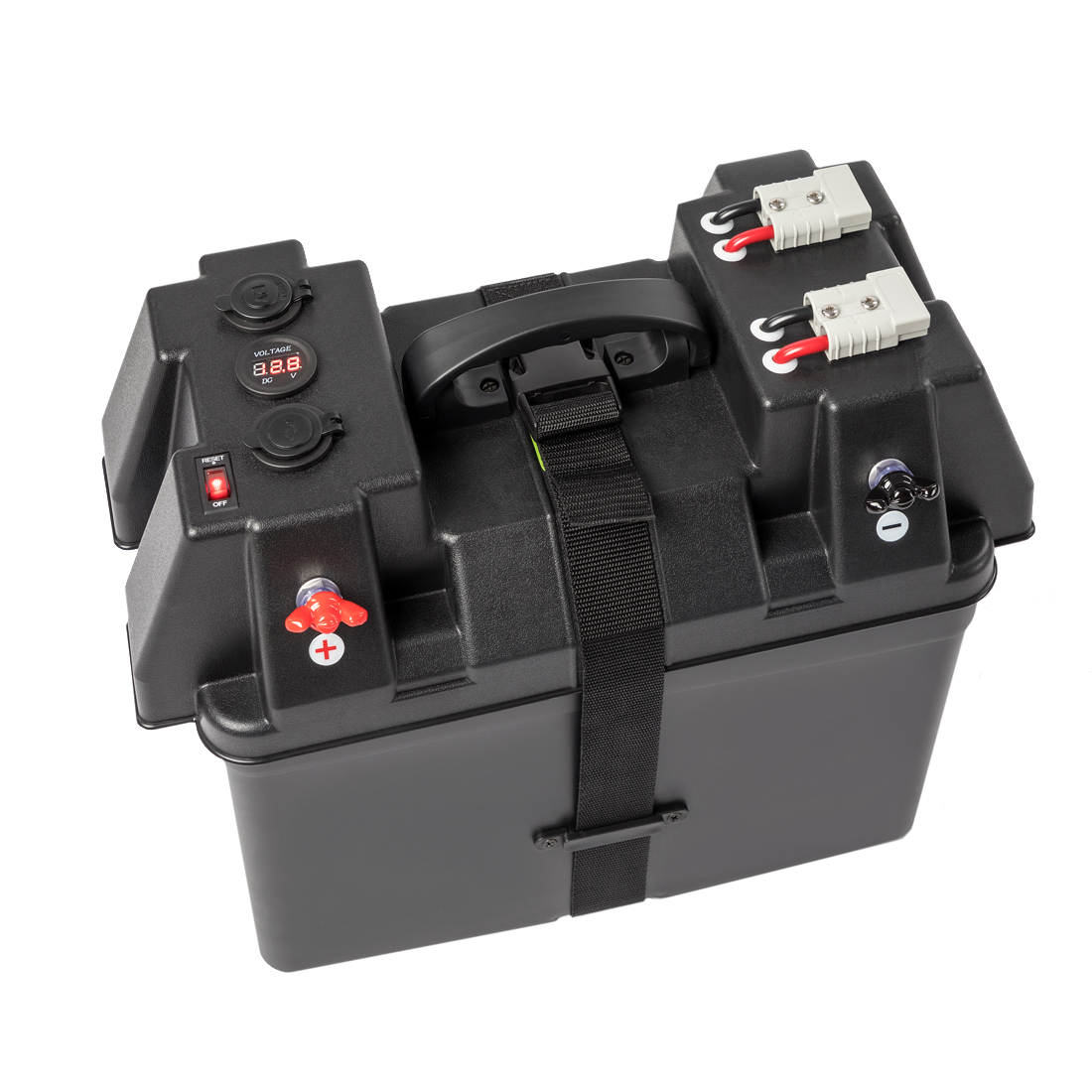 WATTSTUNDE® Akku Batteriebox BAX110 – Marine Infinite Shop