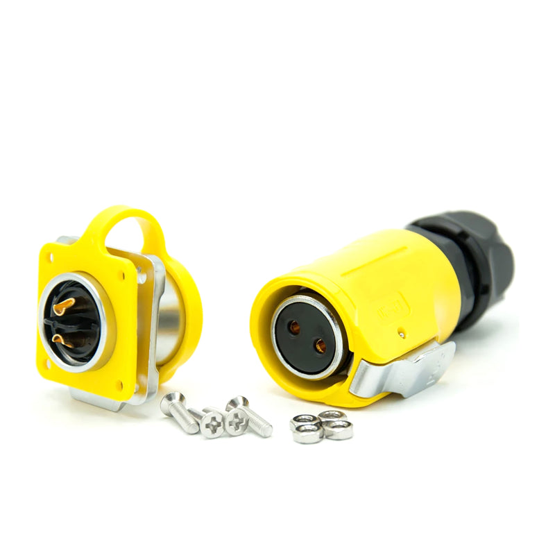 WATTSTUNDE® Außenanschluss Stecker/Buchse GELB – Marine Infinite Shop (1/5)