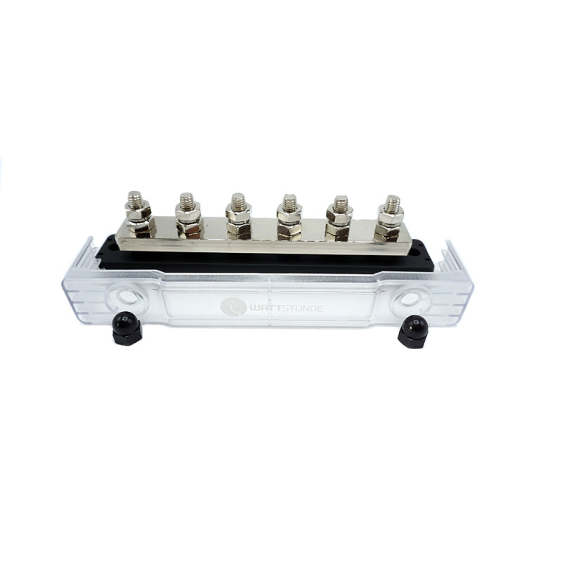 WATTSTUNDE® Busbar 6xM8 450 A / 70 V schwarz – Marine Infinite Shop (5/5)