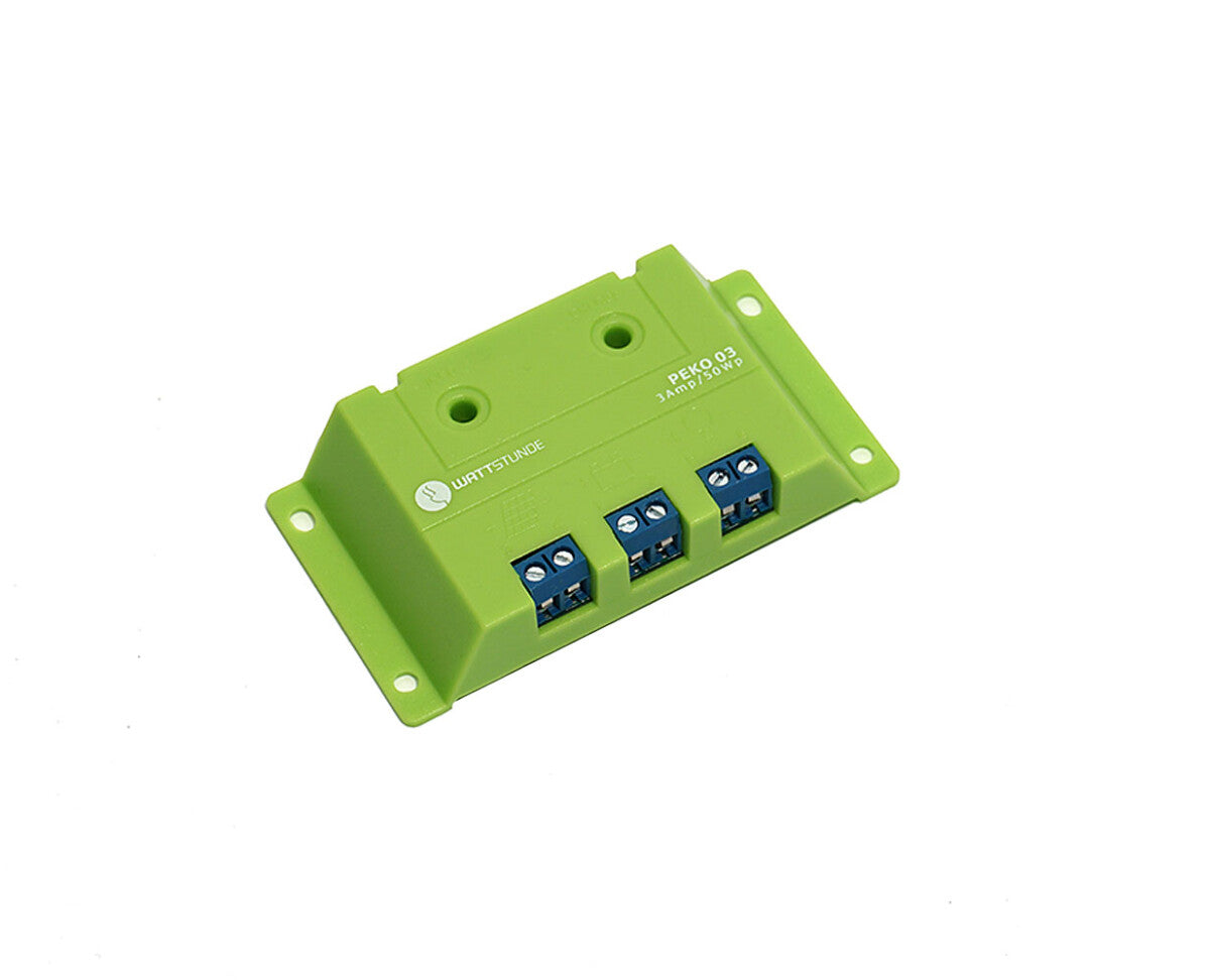 WATTSTUNDE® PEKO 03 Solar Charge Controller 3 A
