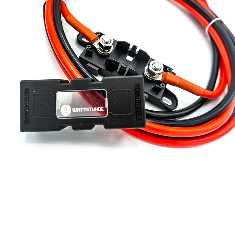 WATTSTUNDE® Sicherungskabel (mit Sicherungshalter) 2 x16 mm² M8/Aderendhülse 1 m rot/schwarz – Marine Infinite Shop (5/6)