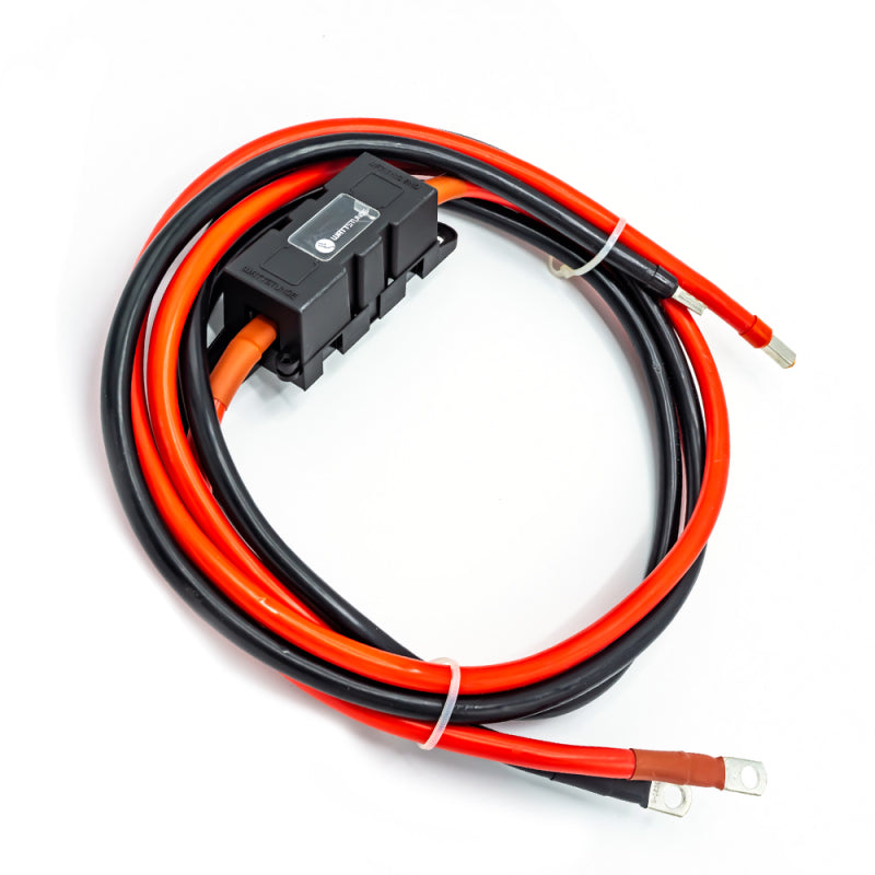WATTSTUNDE® Sicherungskabel (mit Sicherungshalter) 2x25 mm² M8/Aderendhülse 2 m rot/schwarz – Marine Infinite Shop (2/7)