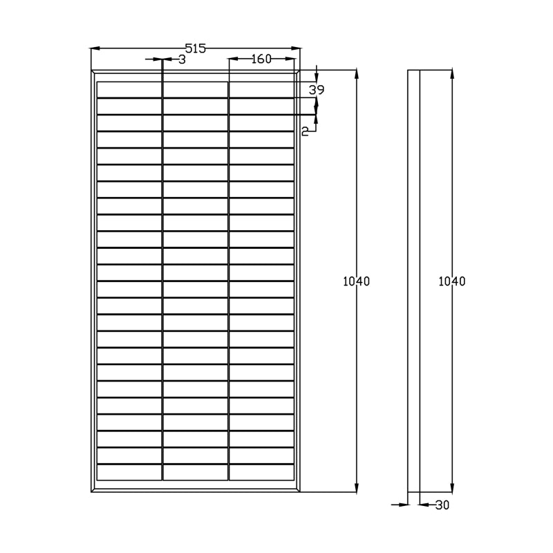 WATTSTUNDE® SOLA Frame Mono 100 Wp HV – Marine Infinite Shop (4/4)