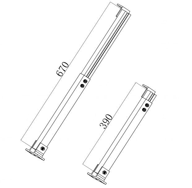 WATTSTUNDE® solar module bracket outdoor frame FHS200