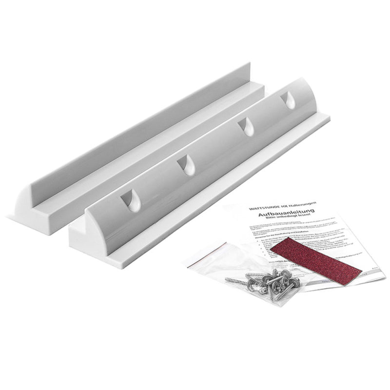 WATTSTUNDE® Solarmodul Halterung HXH68/W ASA Kunststoff weiß – Marine Infinite Shop (1/5)