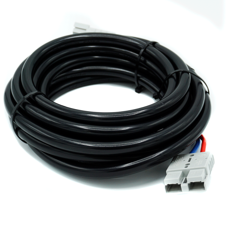 WATTSTUNDE® Verlängerungskabel (2x) 6 mm² A50/A50 10 m schwarz – Marine Infinite Shop (2/3)