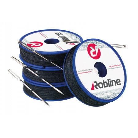 ROBLINE Takelgarn, gewachst, mit Nadel, PES, 0,8mm navy, 80m – Marine Infinite Shop