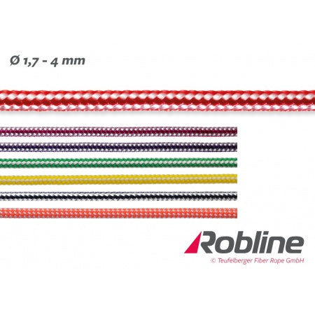 ROBLINE Dinghy Control, PES/Robtec 1,7mm weiß/navy – Marine Infinite Shop
