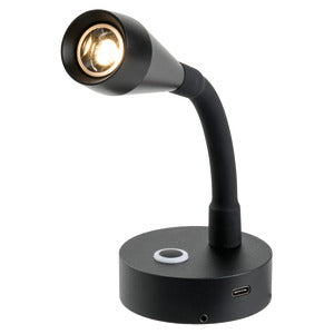 LED-Schwenklampe, schwarz – Marine Infinite Shop