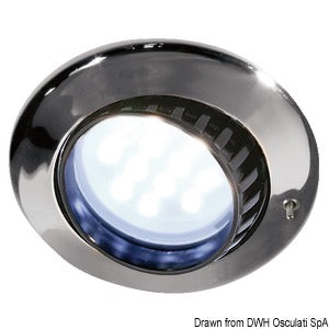 Batsystem Comet Leuchte ABS verchromt 9LED Schalte – Marine Infinite Shop
