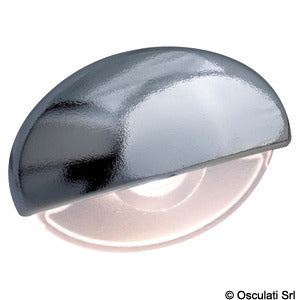 Steeplight verchrom Orientierungsleuchte, LED weiß – Marine Infinite Shop