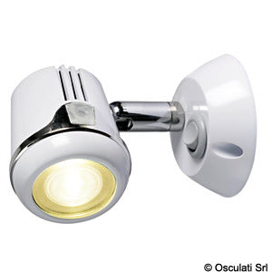 Schwenkbare Leuchte, weiß HI-POWER LED 12/24 V – Marine Infinite Shop