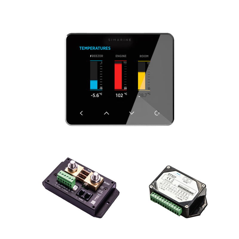 Simarine PICO Standard Set Rev23- Battery monitor, tank electrode and shunt