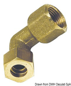 Druckanschluss 90° Innen ¼" × 10 mm